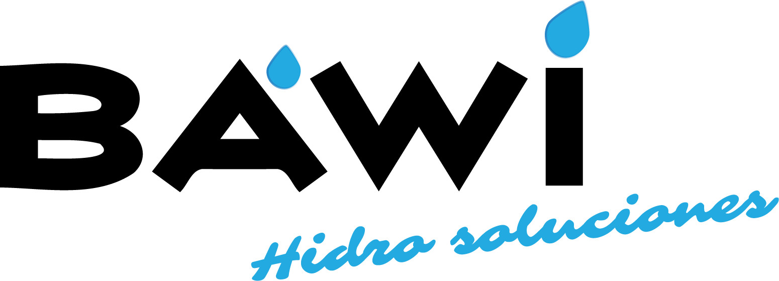 Logo Negro Color logotipo Bawi hidrosoluciones<br />
